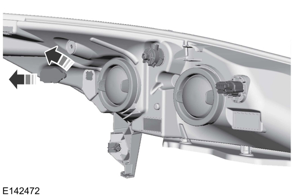 Replacing a Front Side Marker Bulb