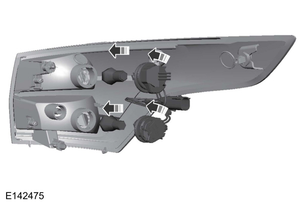 Remove the Turn Signal Bulb or the Tail/Brake Bulb