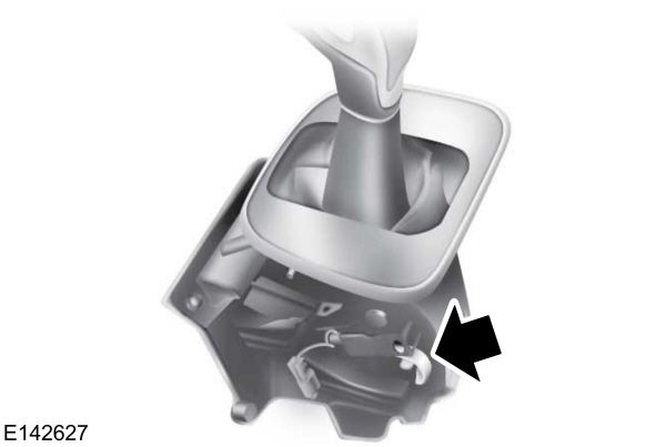 Transmission Brake Shift Interlock Lever