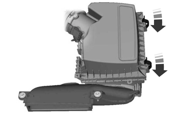 Air Filter Element Clamps Removal