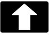 Gear shift indicator — representative Mazda BT-50 warning symbol