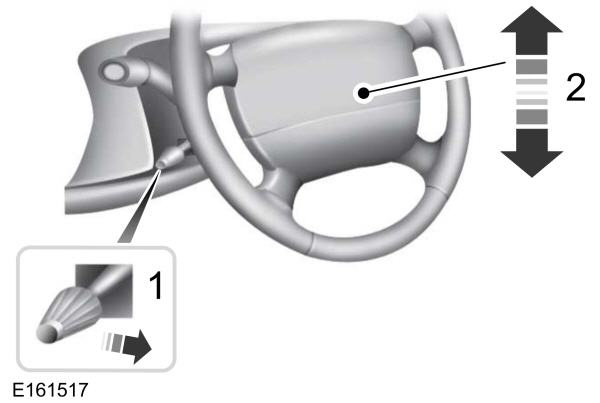 Adjusting the Steering Wheel