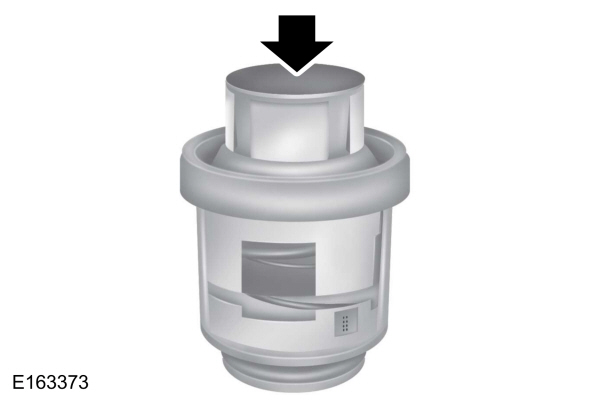 Air Filter Gauge Button