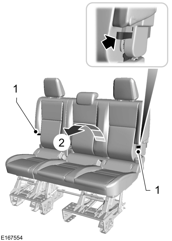 Folding the Seatback Forward