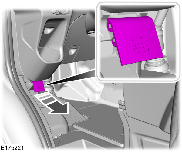 Internal Hood Release Lever