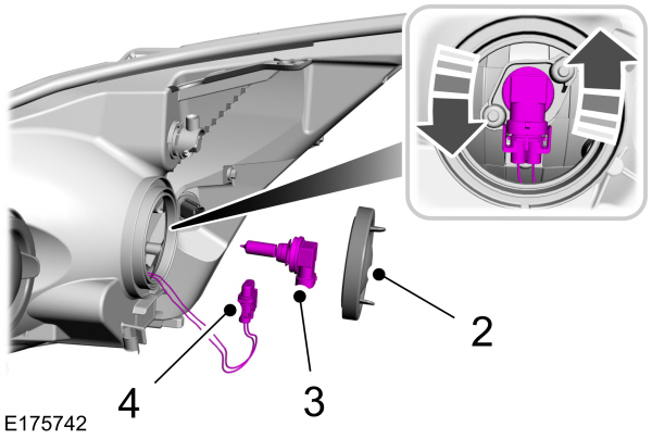 Low Beam Bulb Removal
