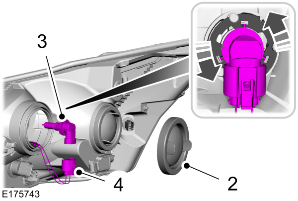 High Beam Bulb Replace