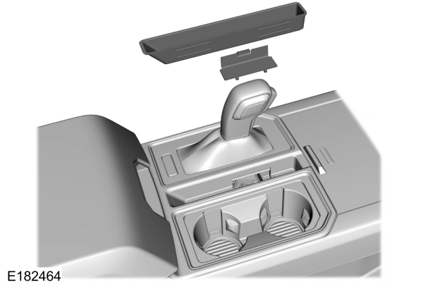 Center Console Top View