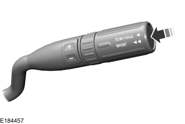 Shifter Lever with Tow Haul/Sports Mode