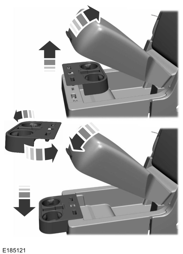 Rotating Cupholder Storage