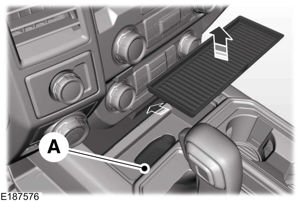 Passive Key Back-up Location