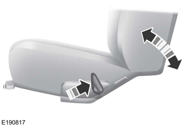 Adjusting the Seat Backrest