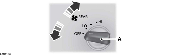 Rear Passenger Climate Control