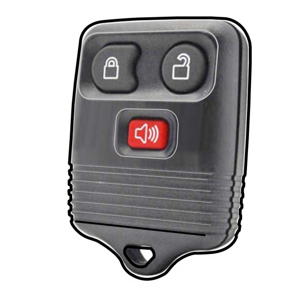 Remote Control with Panic Alarm