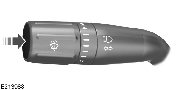 Windshield Washer Stalk