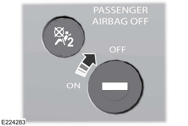Switching the Passenger Airbag OFF