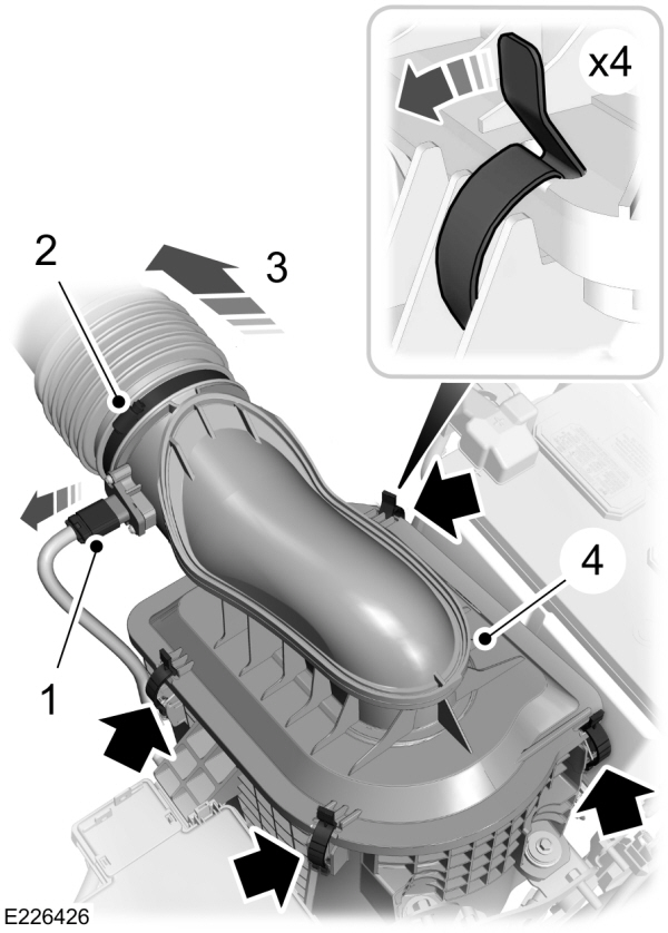 Remove Air Filter Housing