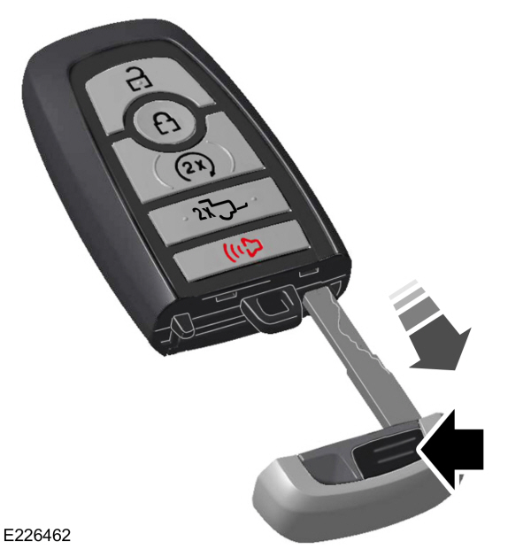 Intelligent Access Key Blade Removal