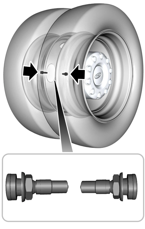 17-inch Dual Rear Wheels