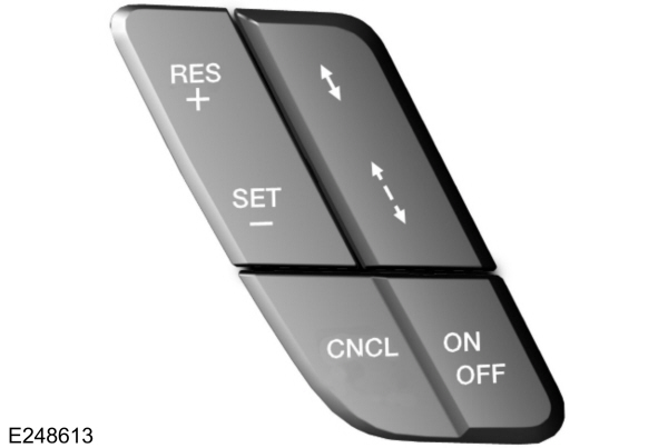 Steering Wheel Cruise Control Buttons