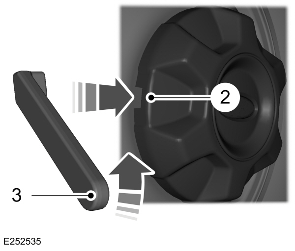 Remove Front Dual Alloy Wheel Trim
