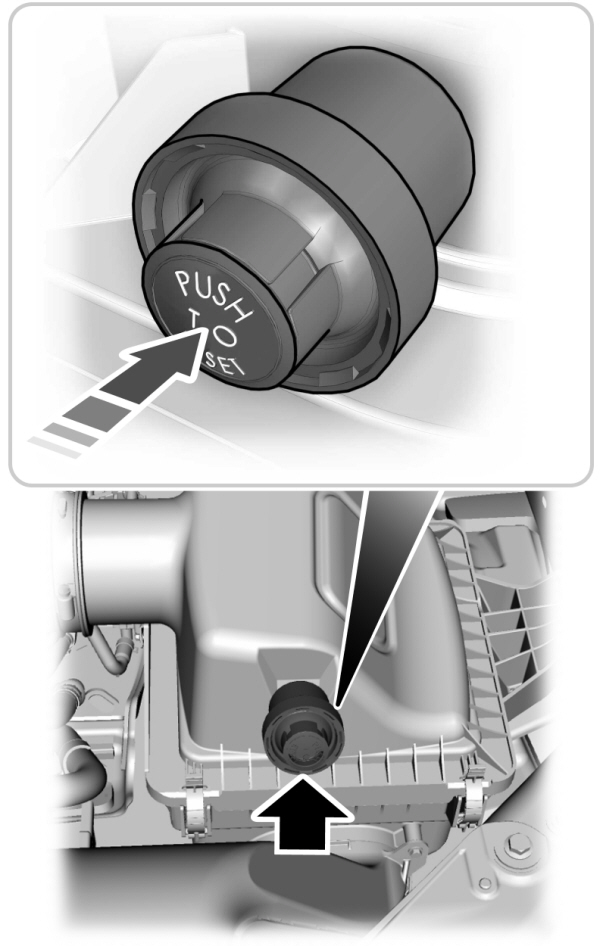 Diesel Engine Air Filter Restriction Gauge