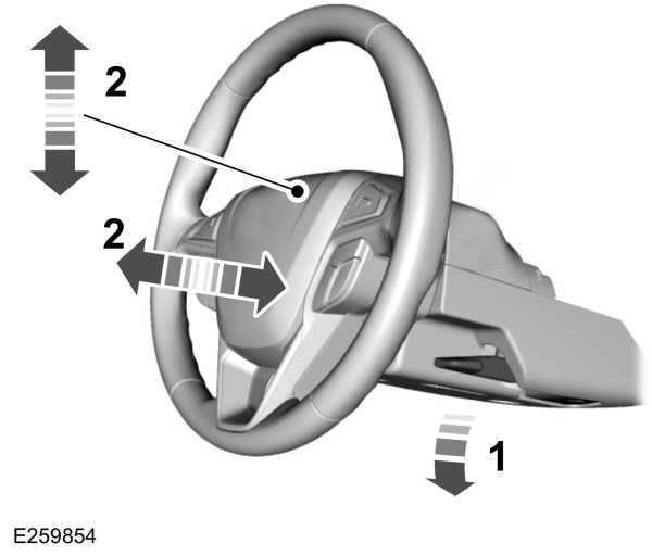 Adjusting the Steering Wheel