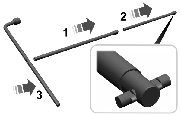 Jack Extensions with T-bar