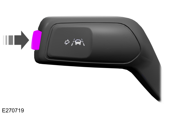 Lane Keeping System ON and OFF Switch