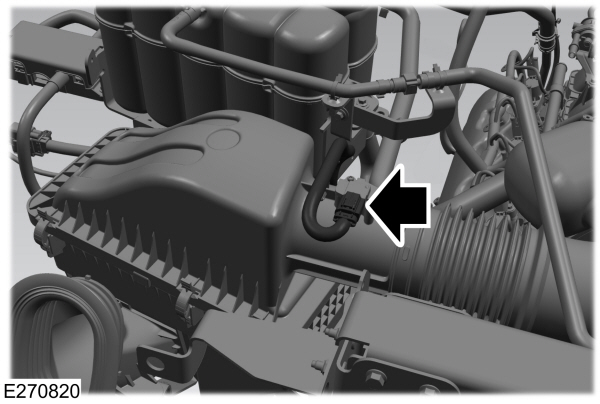 Disconnecting the Mass Air Flow Sensor