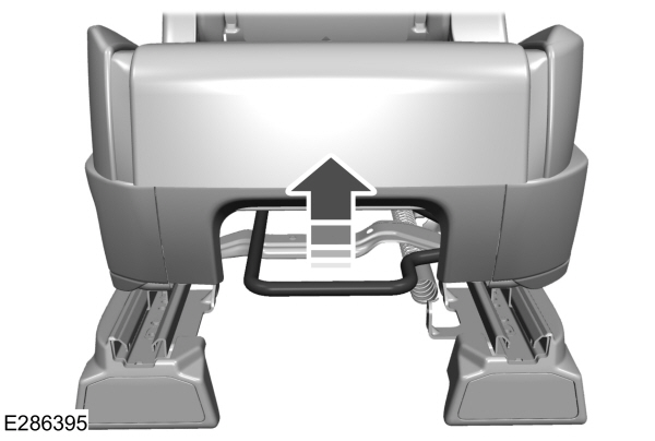 Adjusting the Seat - Forward/Backward