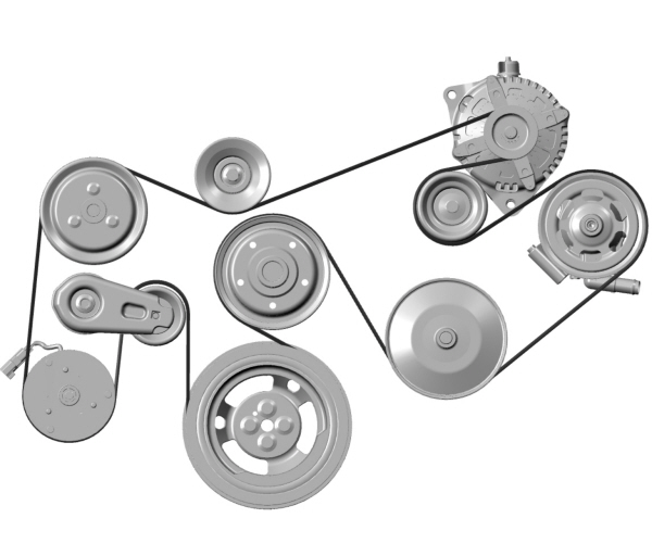 Drive Belt Routing
