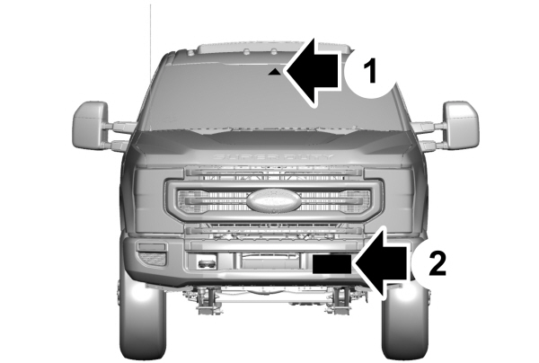 Pre-Collision Assist Front Camera and Sensor
