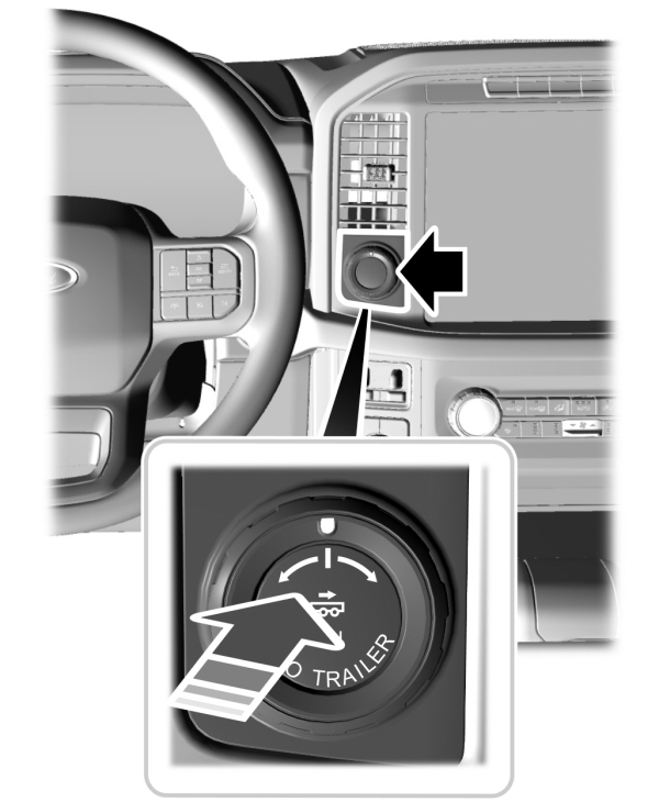 Trailer Back-up Assist Dial