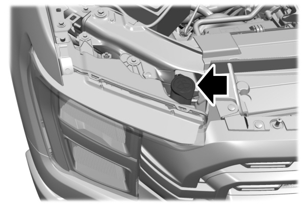 Washer Fluid Reservoir Location