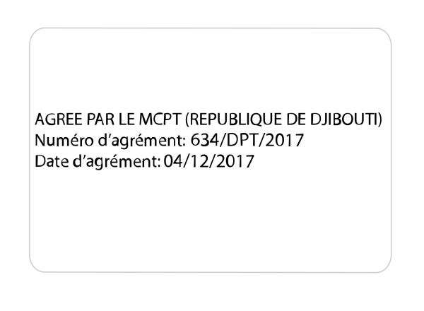 Radio Frequency Certification for Djibouti - SYNC 3