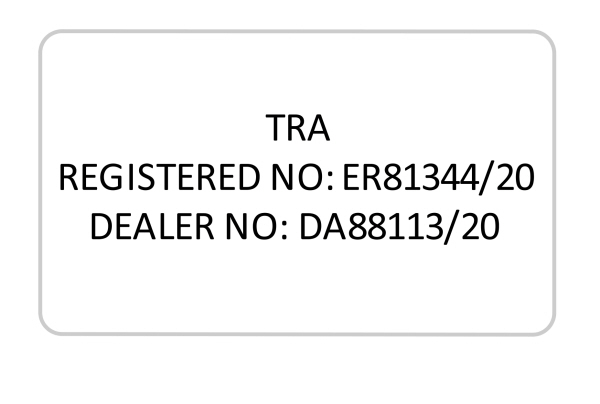 Radio Frequency Certification for UAR - Body Control Module