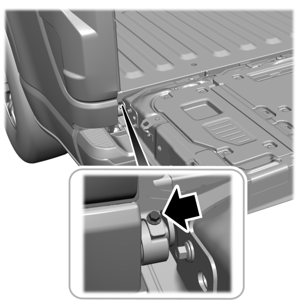 Tailgate Retaining Screw