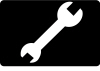 Wrench or powertrain warning — representative Ford Edge dashboard symbol