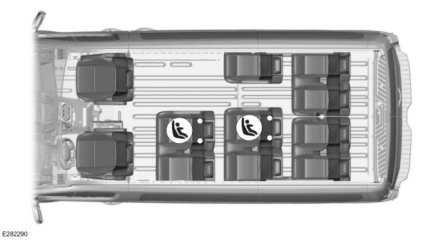 LATCH Anchor Points - 11 Seat