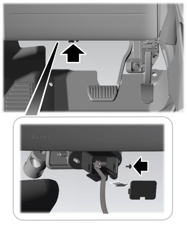 Manual Park Release Cable Location